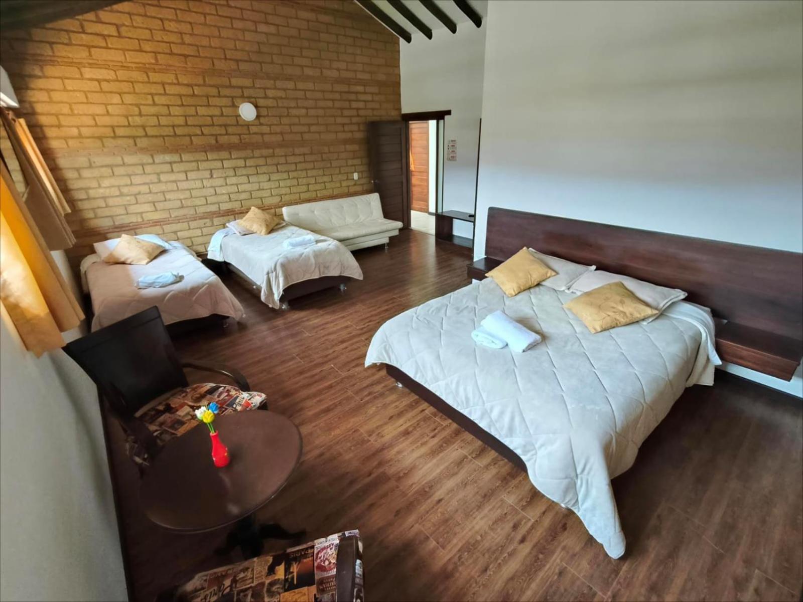 Hotel San Luis Sachica Ng Exteriör bild
